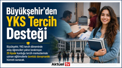 Balıkesir Büyükşehir Belediyesi, YKS tercih döneminde aday öğrencileri yalnız bırakmıyor.