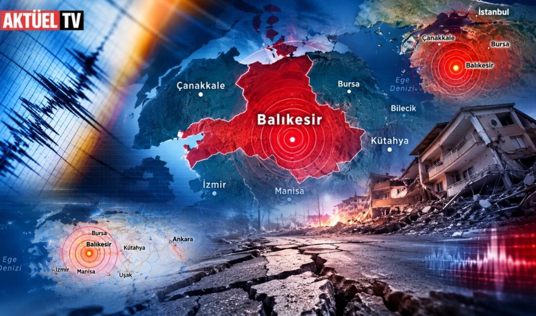 Balıkesir’in Altıeylül ilçesinde saat 16.06’da 3.1 büyüklüğünde deprem meydana geldi.