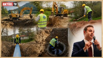 BASKİ, Gönen’in içme suyu ihtiyacını karşılayan 17 kilometrelik hatta kapsamlı