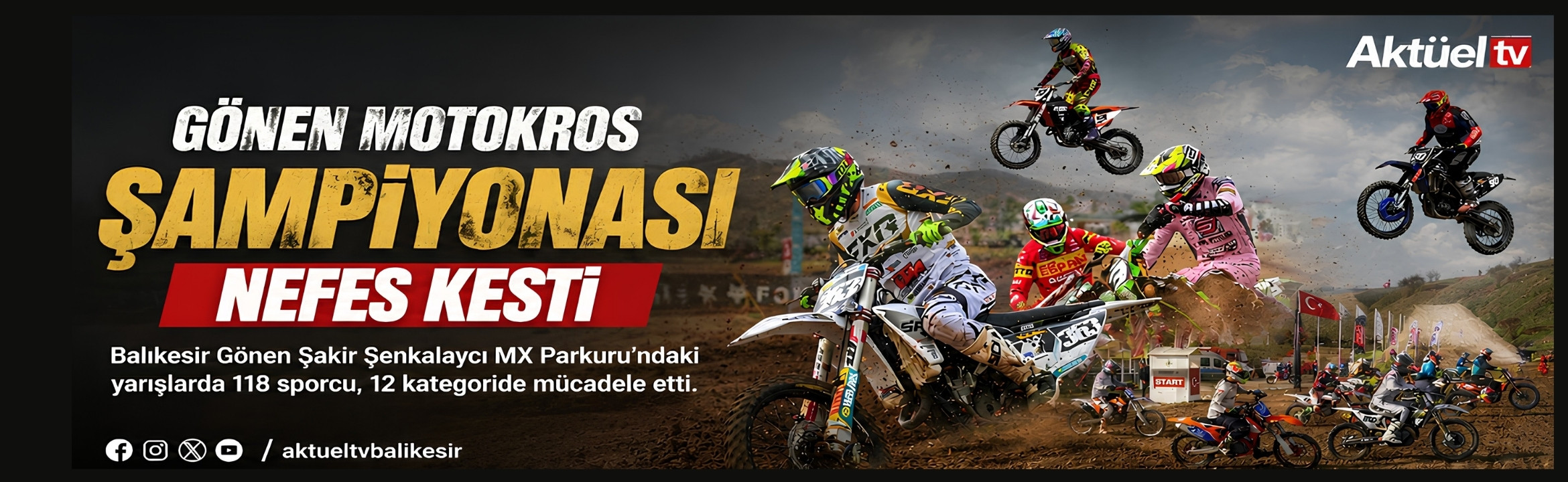 Türkiye Motokros Şampiyonası’nın 3. ayak