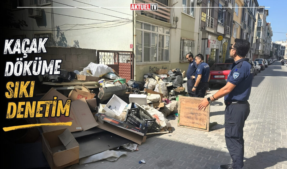 Edremit Belediyesi Zabıta Müdürlüğü ekipleri, kent genelinde izinsiz şekilde bırakılan