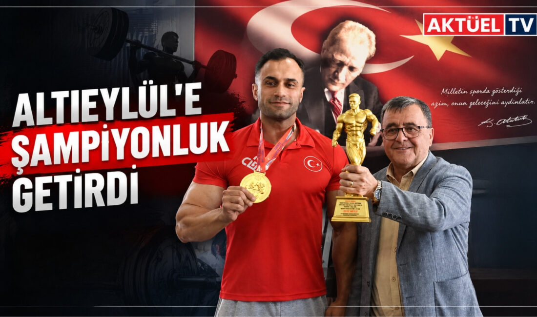 Altıeylül Belediyesi ve milli sporcu Ömer Pullu, Büyük Erkekler Atletik