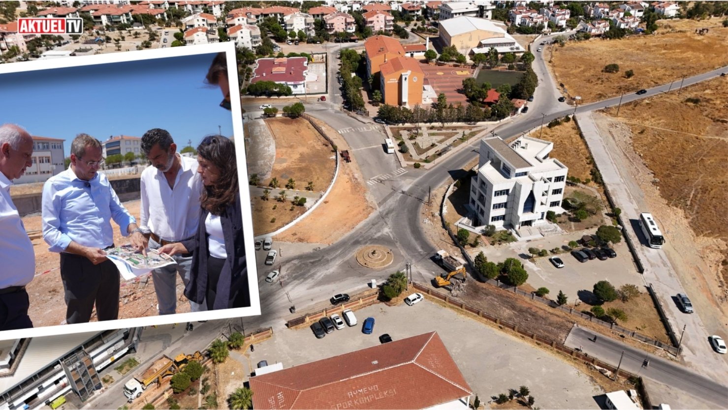 Ayvalık Belediyesi, kent içi ulaşımı rahatlatacak önemli bir projeyi daha
