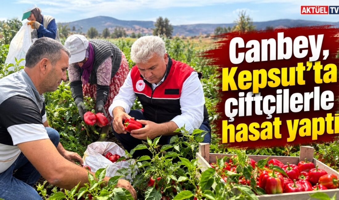AK Parti Balıkesir Milletvekili Mustafa Canbey, Kepsut’un Şeremetler Mahallesi’nde kapya