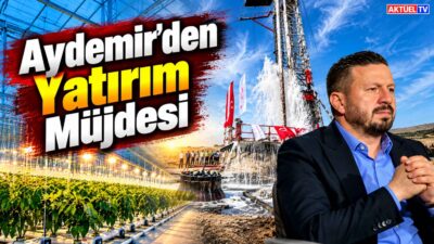 AK Parti Balıkesir İl Başkanı Mehmet Aydemir, Gönen Jeotermal Sera