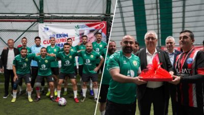 Edremit Belediyesi tarafından düzenlenen 4. Geleneksel Cumhuriyet Kupası Halı Saha
