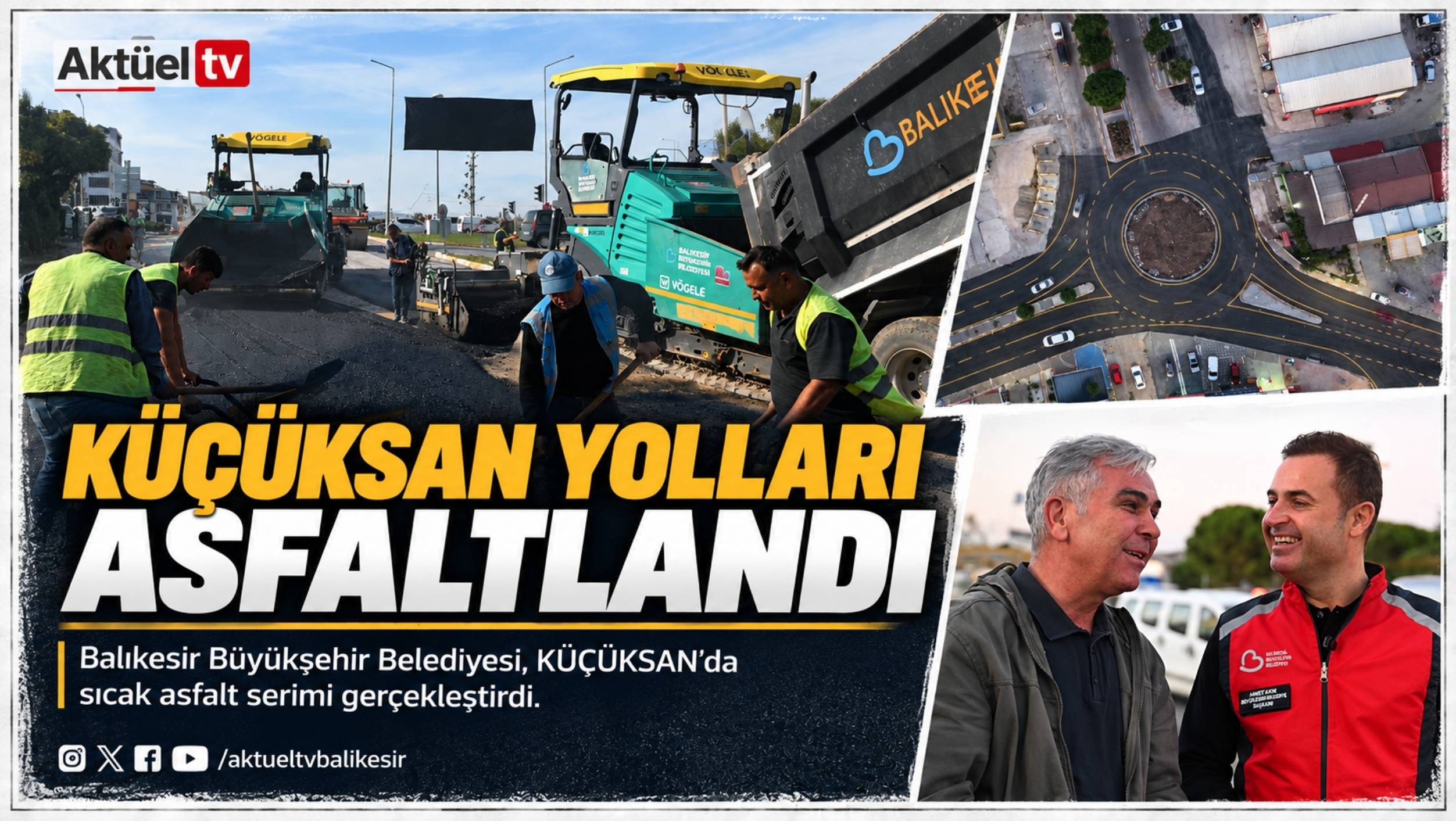 Balıkesir Büyükşehir Belediyesi, KÜÇÜKSAN’da Karesi