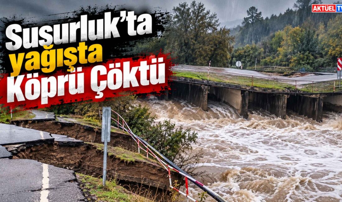 Balıkesir’in Susurluk ilçesinde kısa sürede metrekareye 50 kilogramın üzerinde yağış